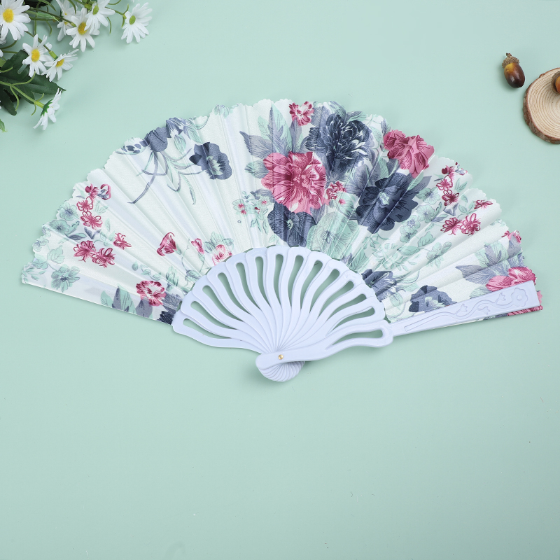 扇子/古风扇/舞蹈扇白底实物图