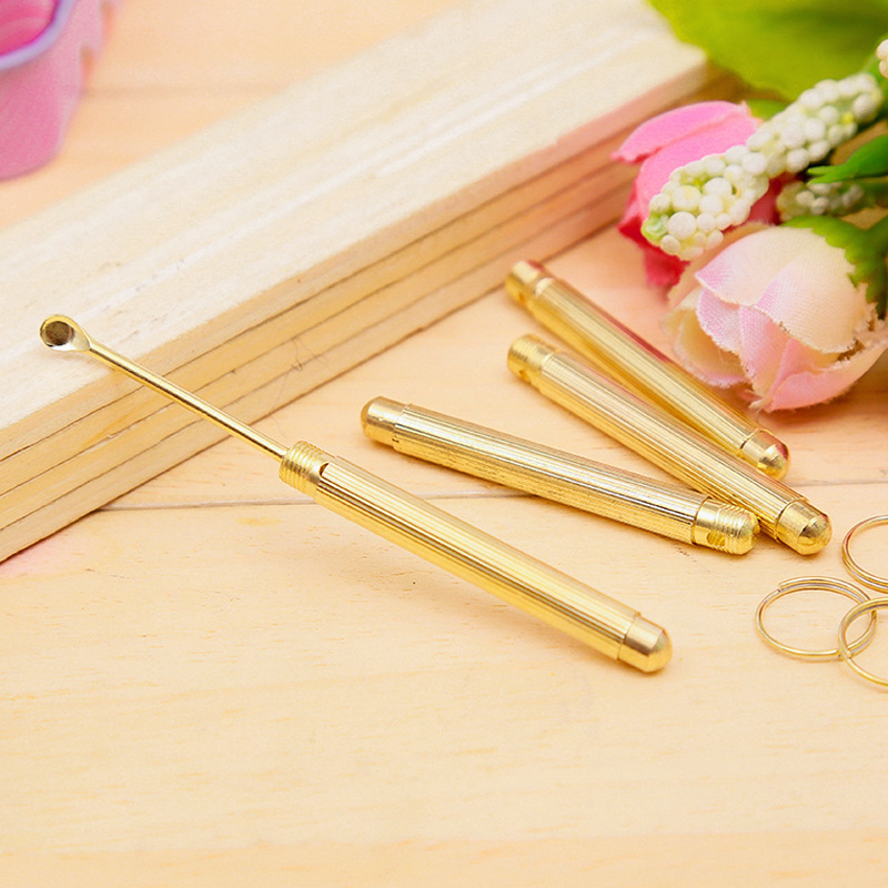 Foldable ear spoons for export details Picture