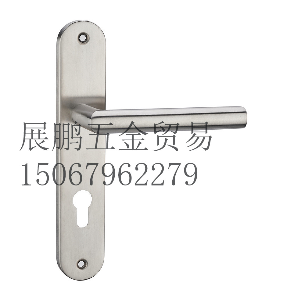 不锈钢门锁弯管系列201 304简约室内面板锁
