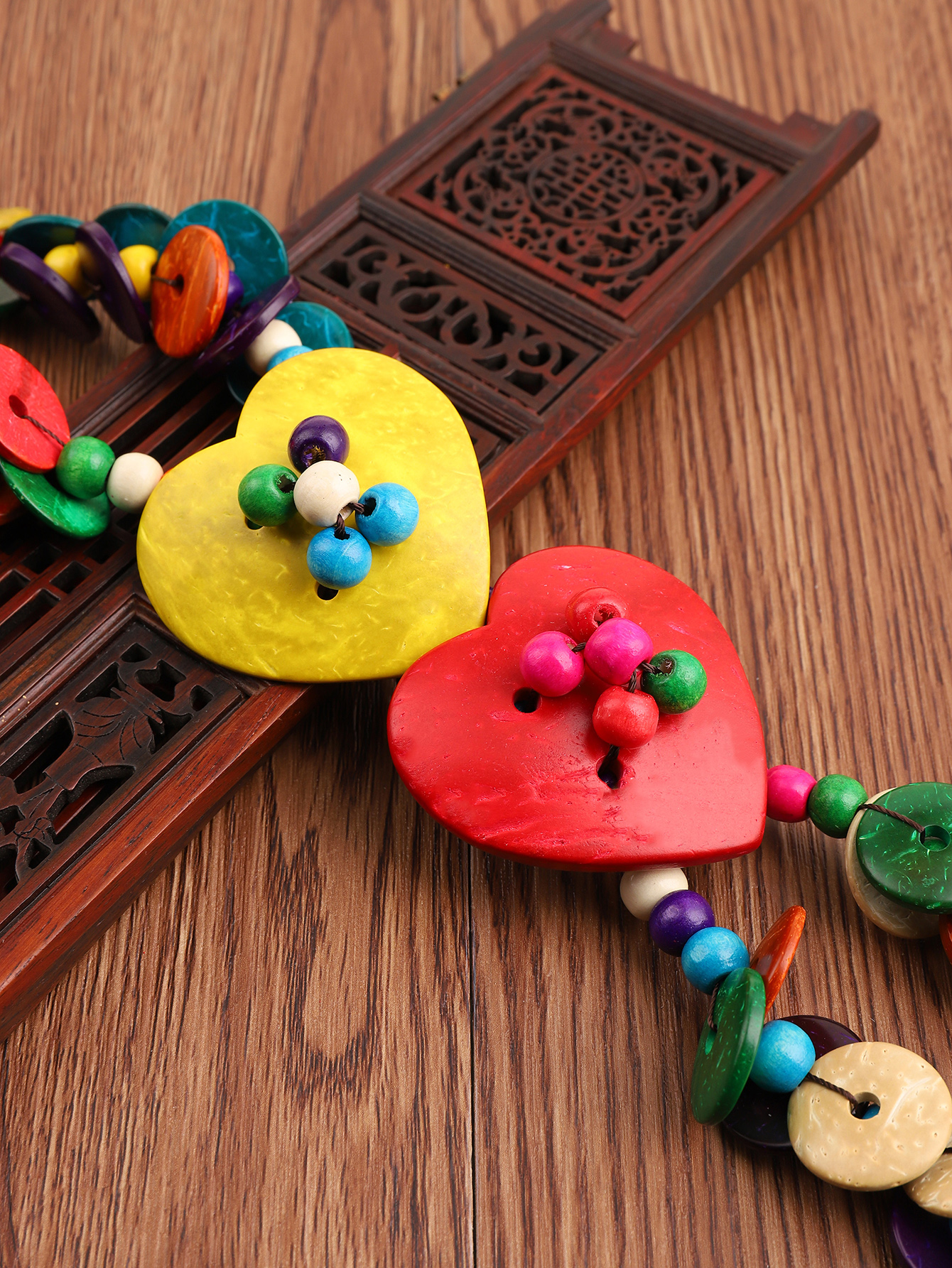 民族风/椰壳/项链细节图