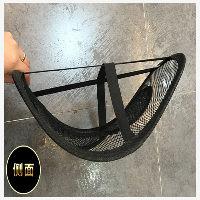 Car massage leather nail mesh backrest, all-season universal seat, breathable backrest, massage backrest, office lumbar support, Qiwei Car Decoration QW042 Item Picture