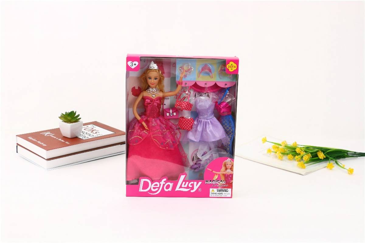 Defa Lucy Doll双人娃娃美人鱼组合套装图