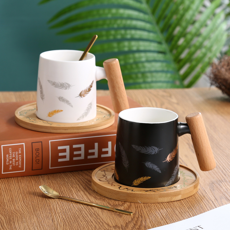 工厂直销欧式马克杯咖啡杯碟子套装