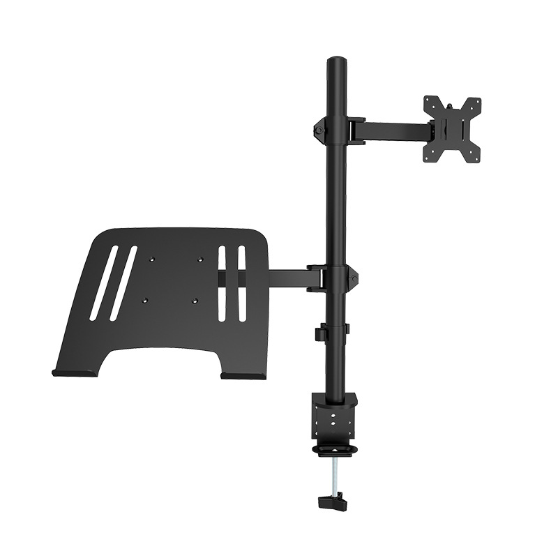 Notebook stand, multi-functional dual-screen monitor stand, computer keyboard bracket, universal rotating combination stand, computer monitor stand, notebook stand Specification image