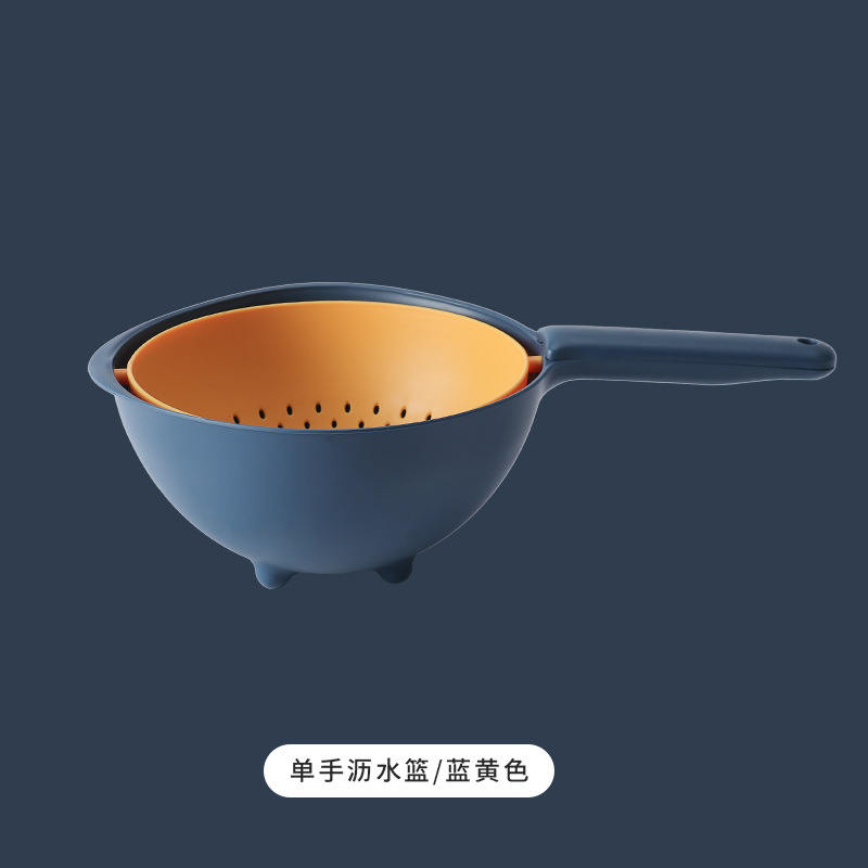   多功能旋转沥水篮外贸