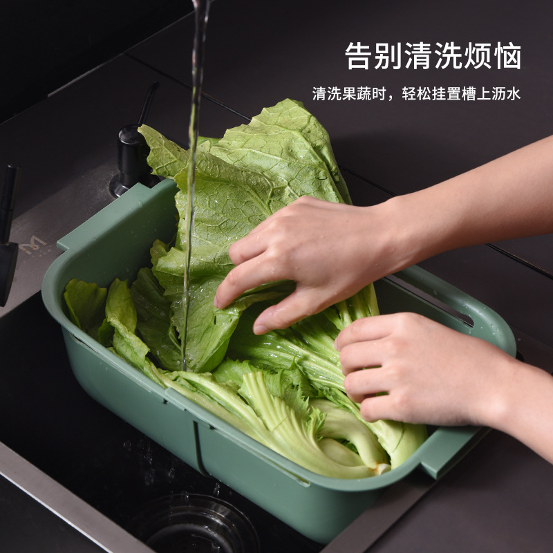 家用蔬菜水果篮洗菜盆外贸详情图3