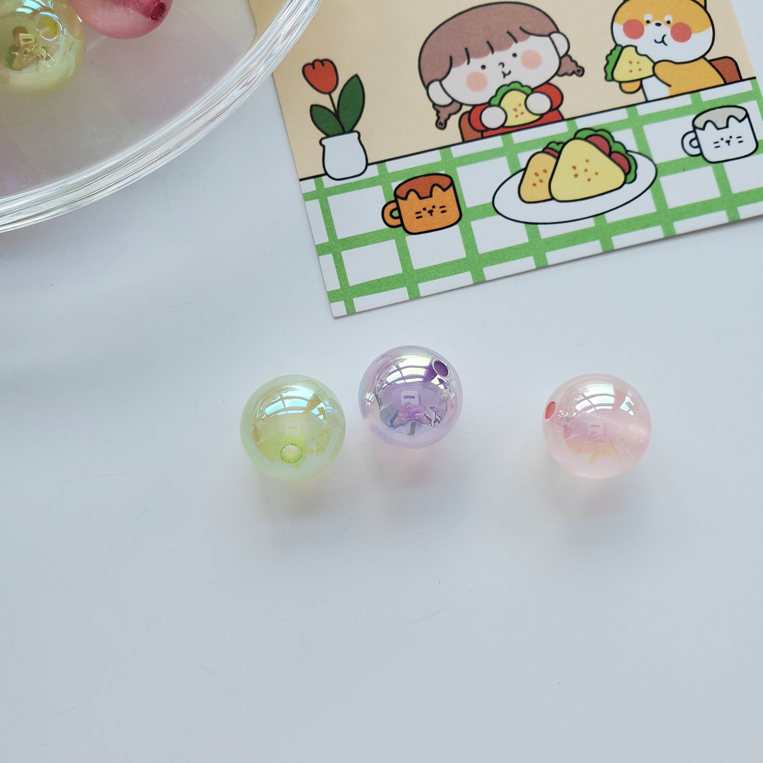 韩版新款配饰/夜明珠/手工饰品配件细节图