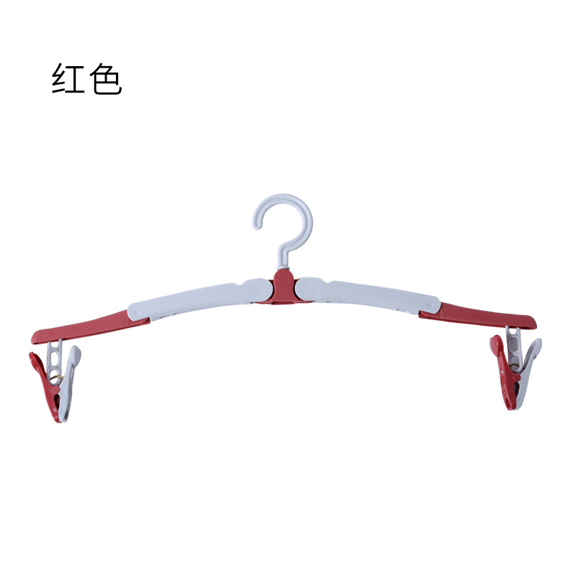 Portable folding clothes hangers for export