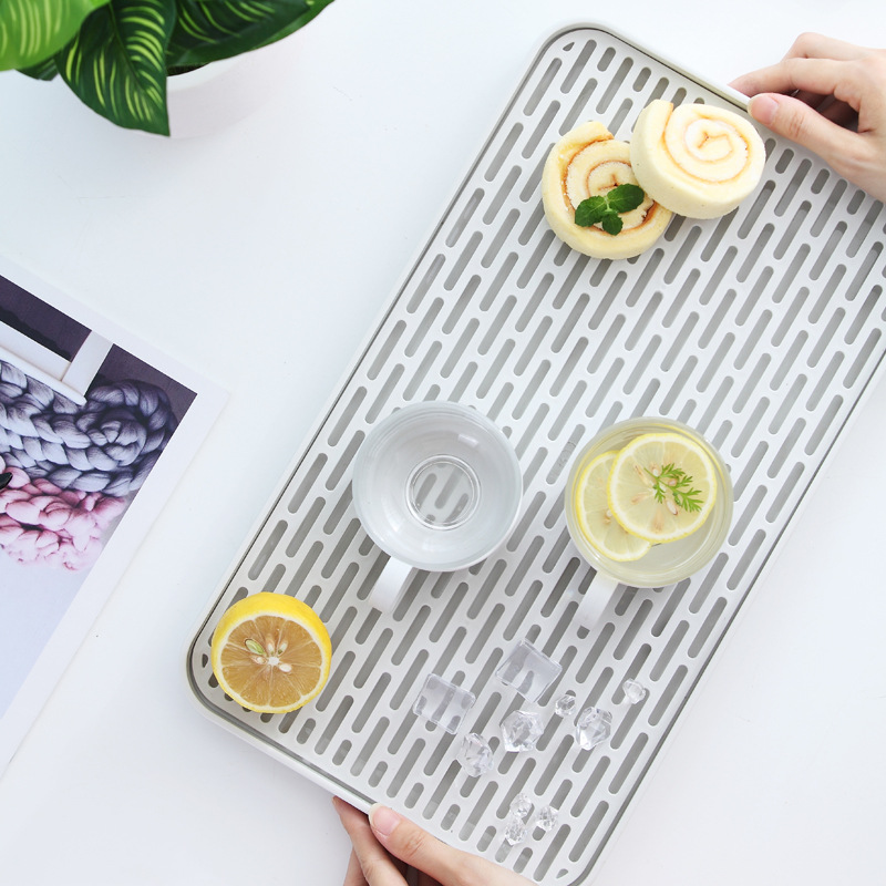 Creative household cup draining tray for export