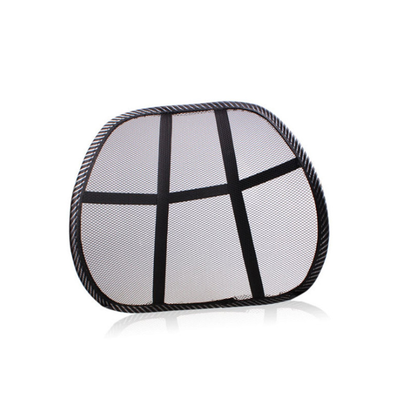 Car seat backrest for four seasons, universal home and office air mesh backrest, ice silk black mesh breathable backrest cushion, QW48 car decoration Application Scenario