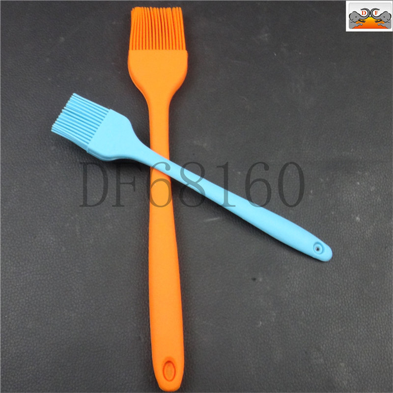 DF68160 silicone oil brush, barbecue brush, high-temperature resistant and non-shedding, kitchen edible pancake, baking brush, barbecue and baking tool, DF TRADING HOUSE Specification image