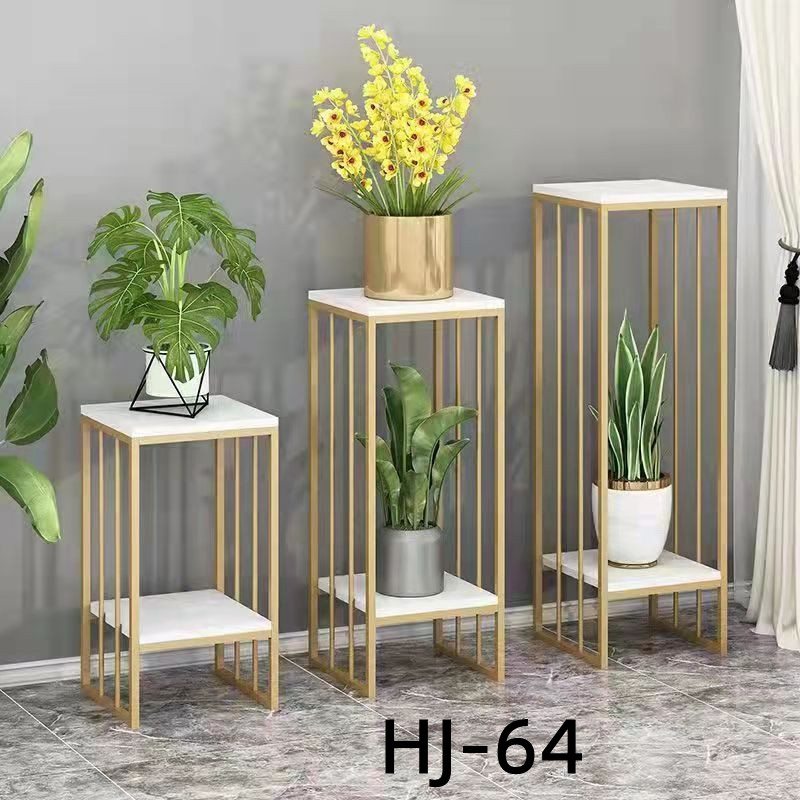 吕字家具-客厅花架ins北欧花架子简约现代落地式轻奢多层置物架室内花盆架