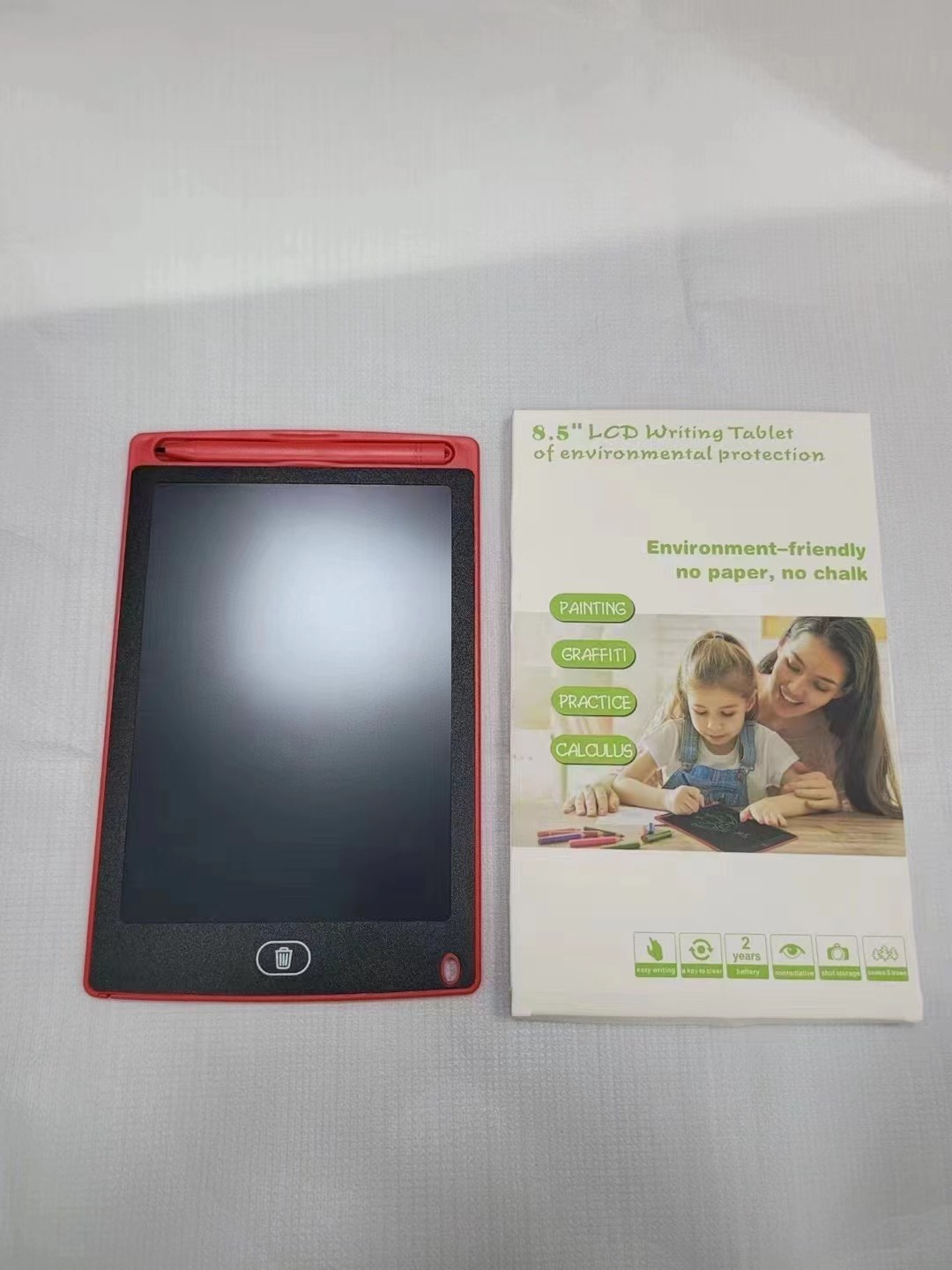 8.5 "10", etc. Bolígrafo grueso bolígrafo fino color recargable batería niño escritorio mini LCD escritorio Application Scenario