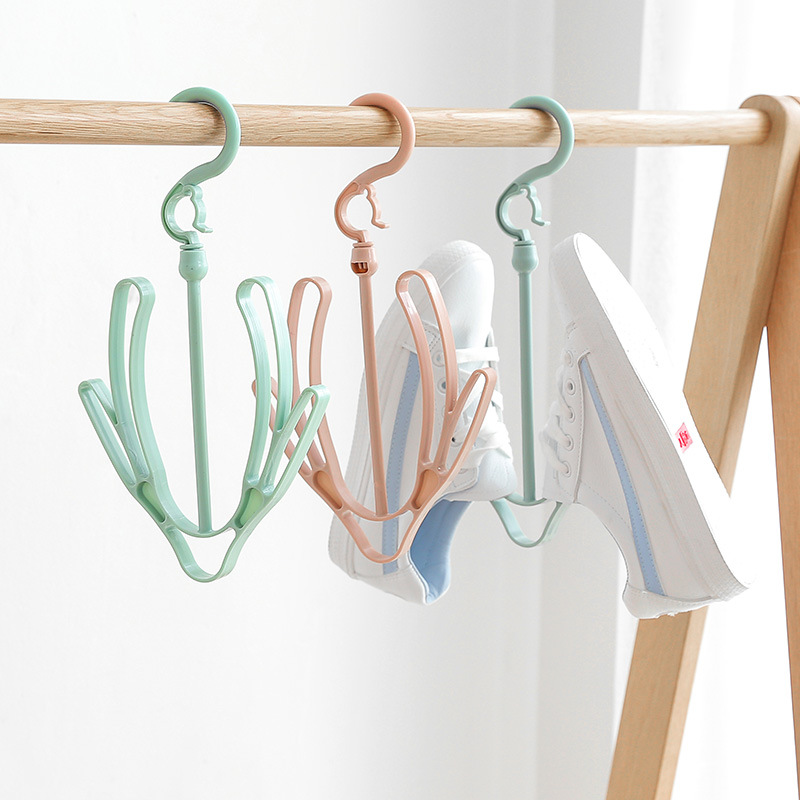 Simple plastic shoe drying rack for export