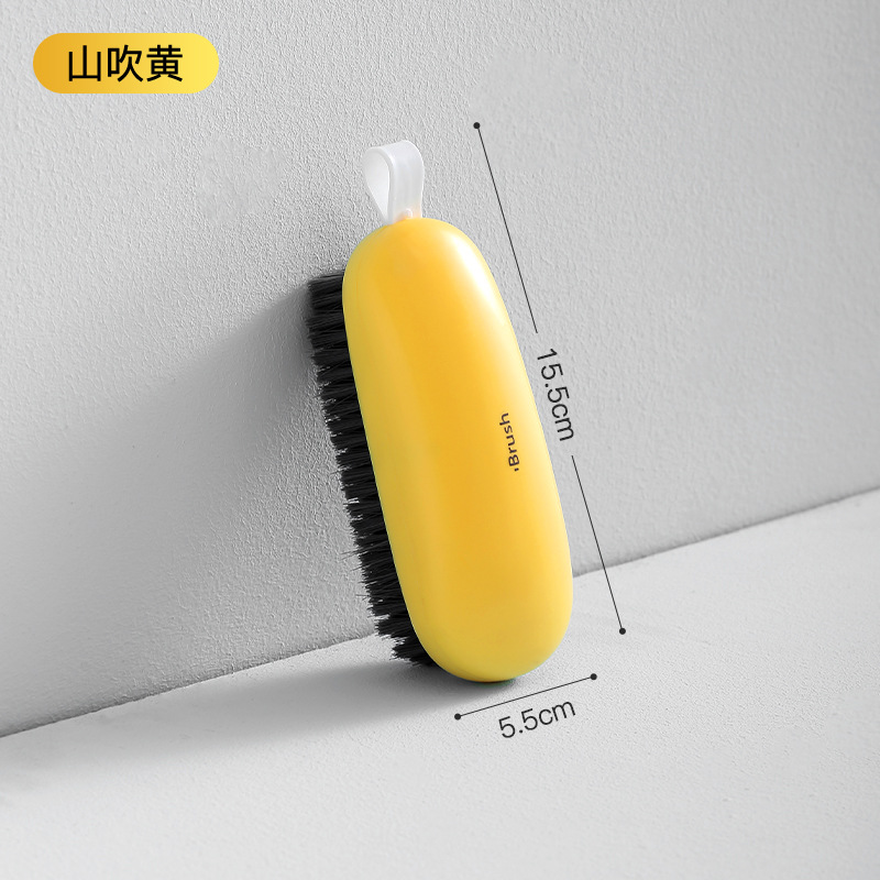 Household soft-bristled laundry brushes for export