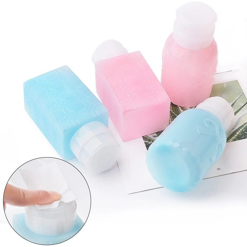 shanilak press bottle nail polish remover, alcohol press bottle, special nail tool with lock and leak-proof 250ml nail suction bottle, other nail care products