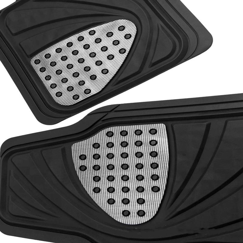 PVC4015 floor MATS, 4-piece anti-slip carpet floor MATS, PVC carpet for export, universal car floor MATS, car floor MATS, foot MATS, 4pc, Qiwei car Accessories, QW61 Specification image