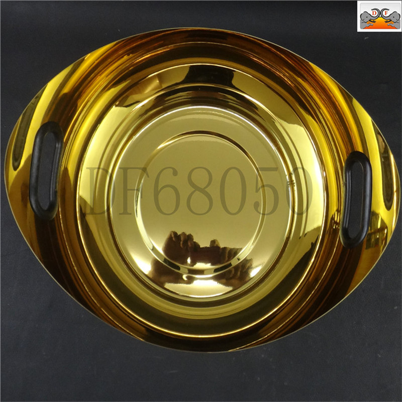 وعاء DF68050 دلو من الفولاذ غير القابل للصدأ، وعاء من النبيذ الأبيض الذهبي من الدولالاسكندنافي الاسكندنافية Specification image