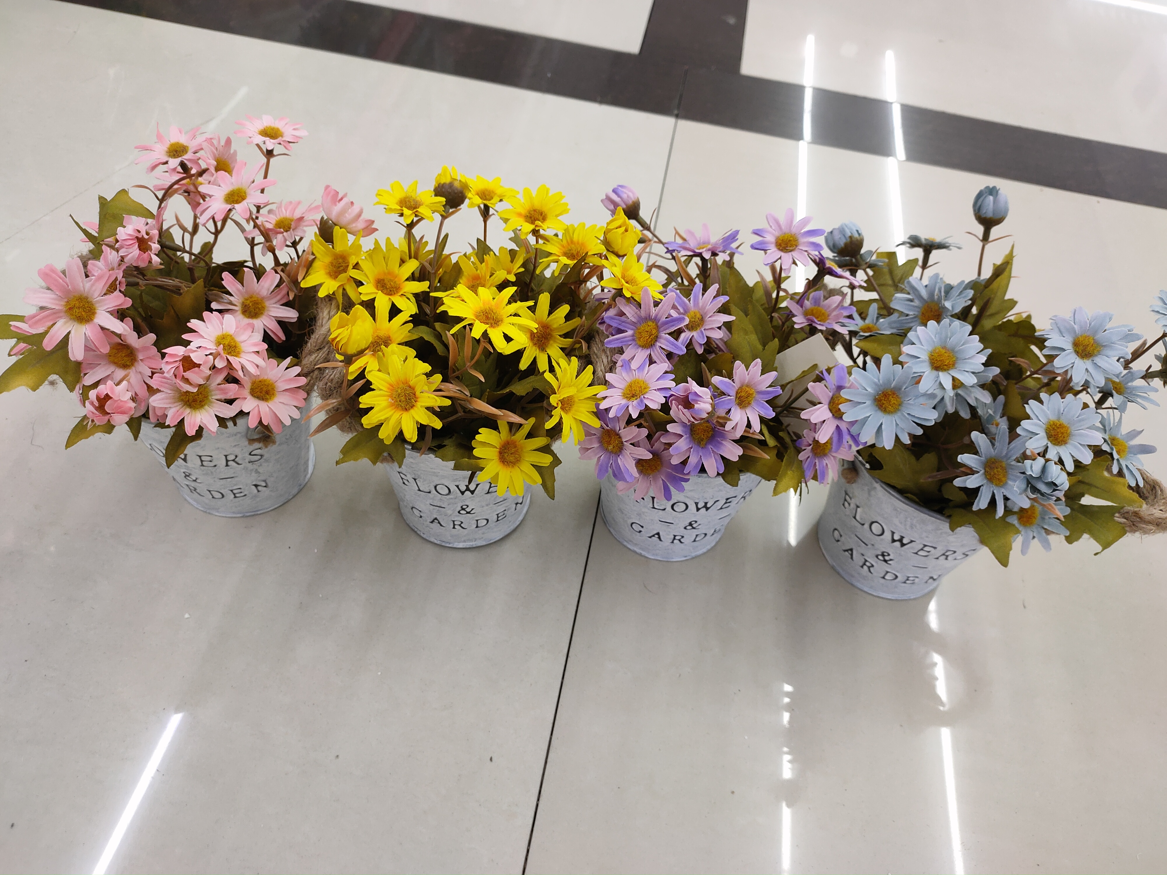 仿真花插花瓶小菊花饰品装饰大厅餐厅卧室摆件