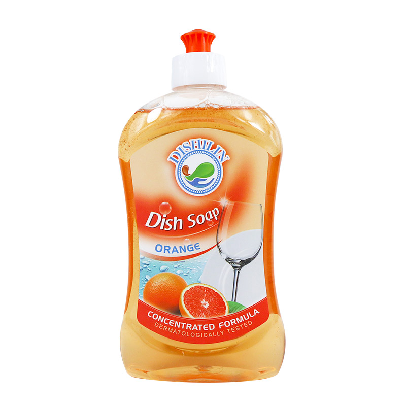 蒂诗琳（DISHILIN）家用洗涤剂洗碗除油洗洁精500ML 柠檬香橙 香橙味详情图5