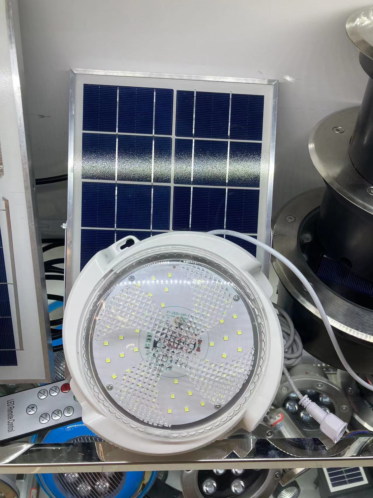 solar ceiling light