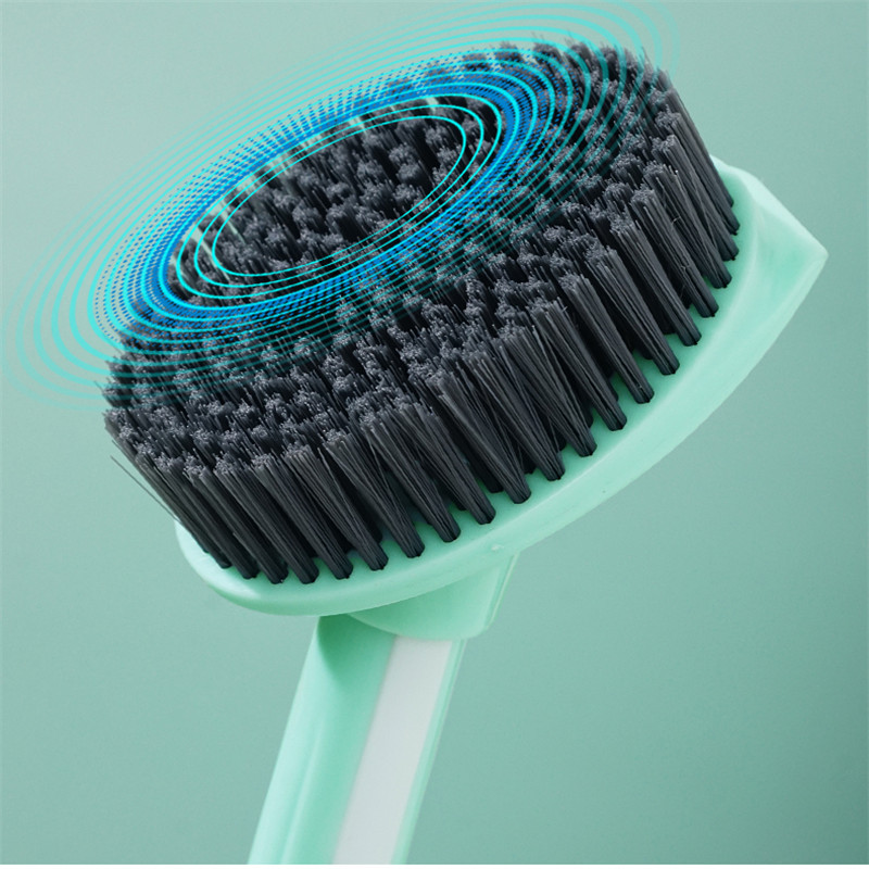 Long-handled non-stick pan brush details Picture