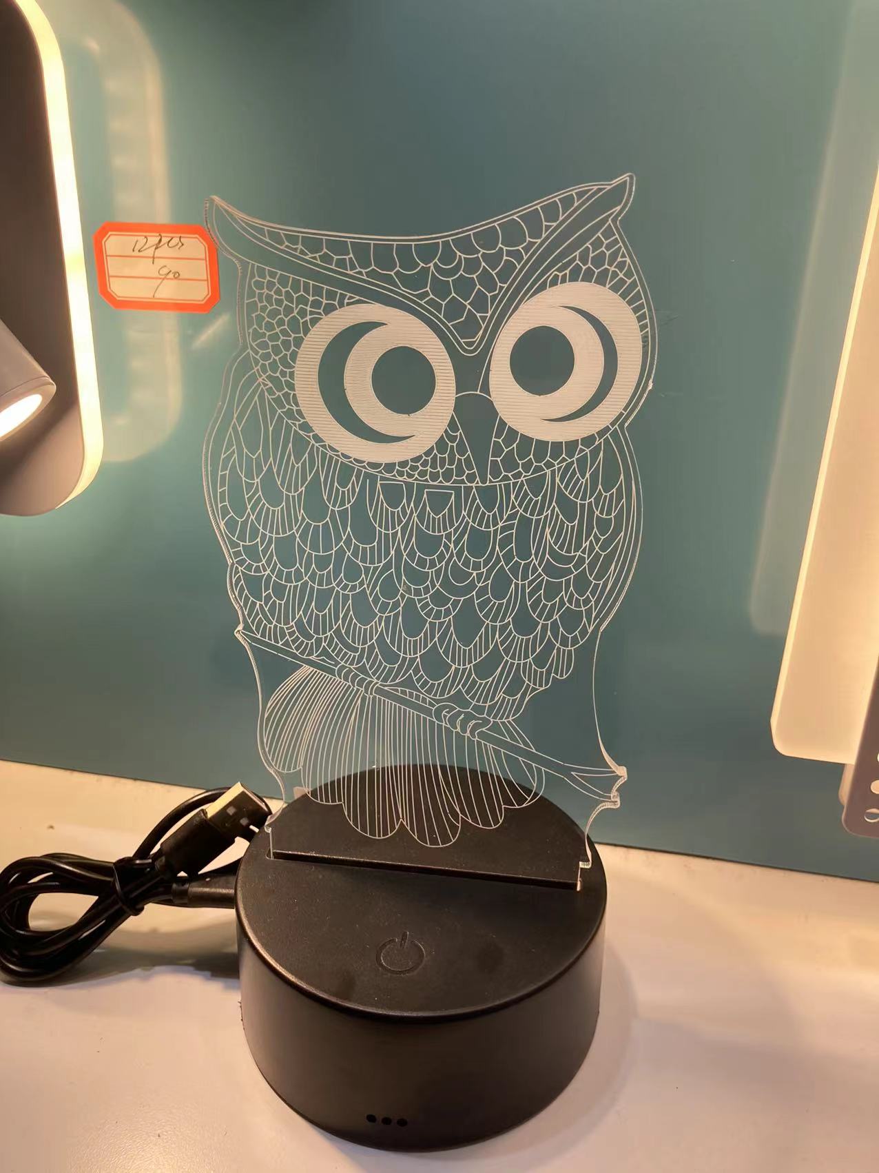 LED 3D night lights and table lamps come in a variety of patterns to choose from LED 3D night lights and table lamps come in a variety of patterns to choose from