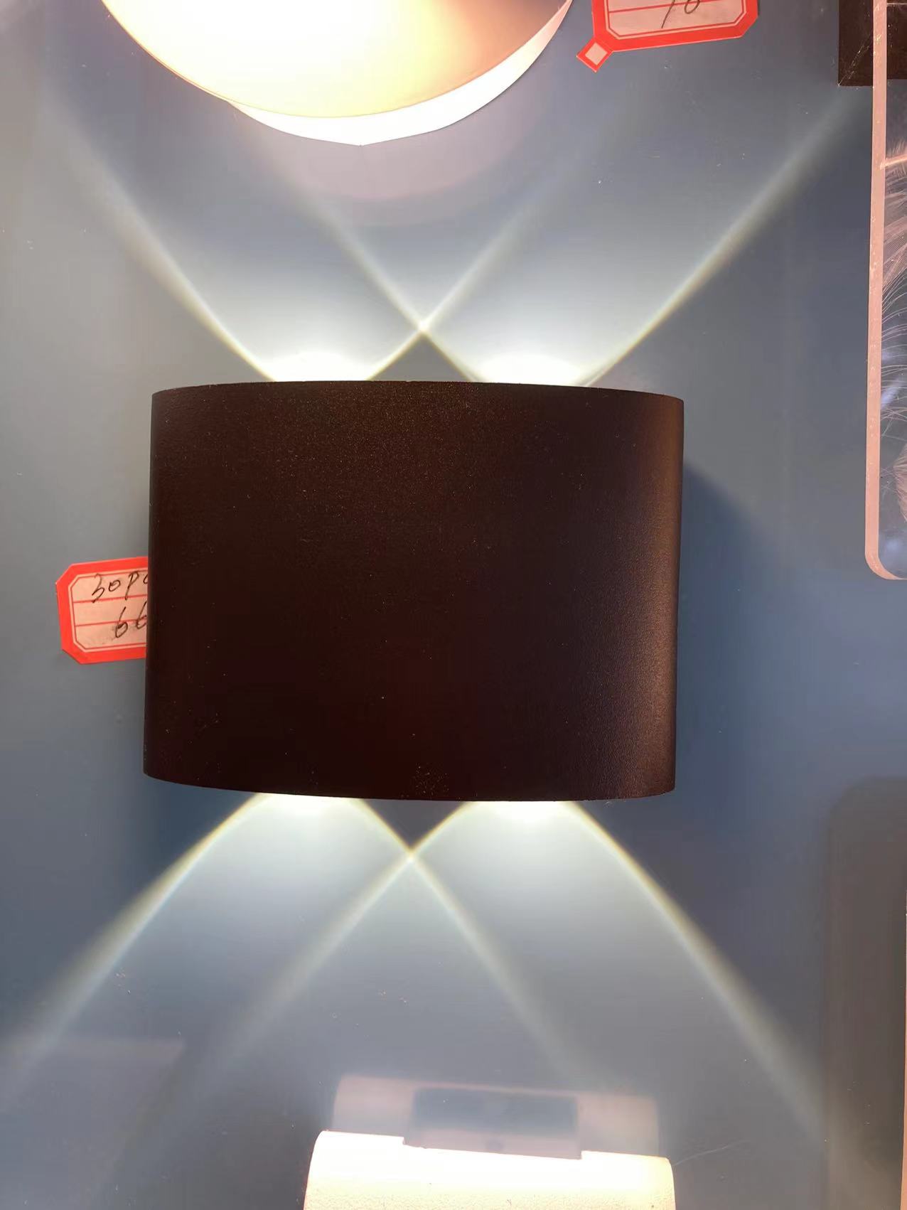LED wall lamps can be made in various colors