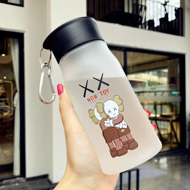 Transparent frosted water cup Specification image