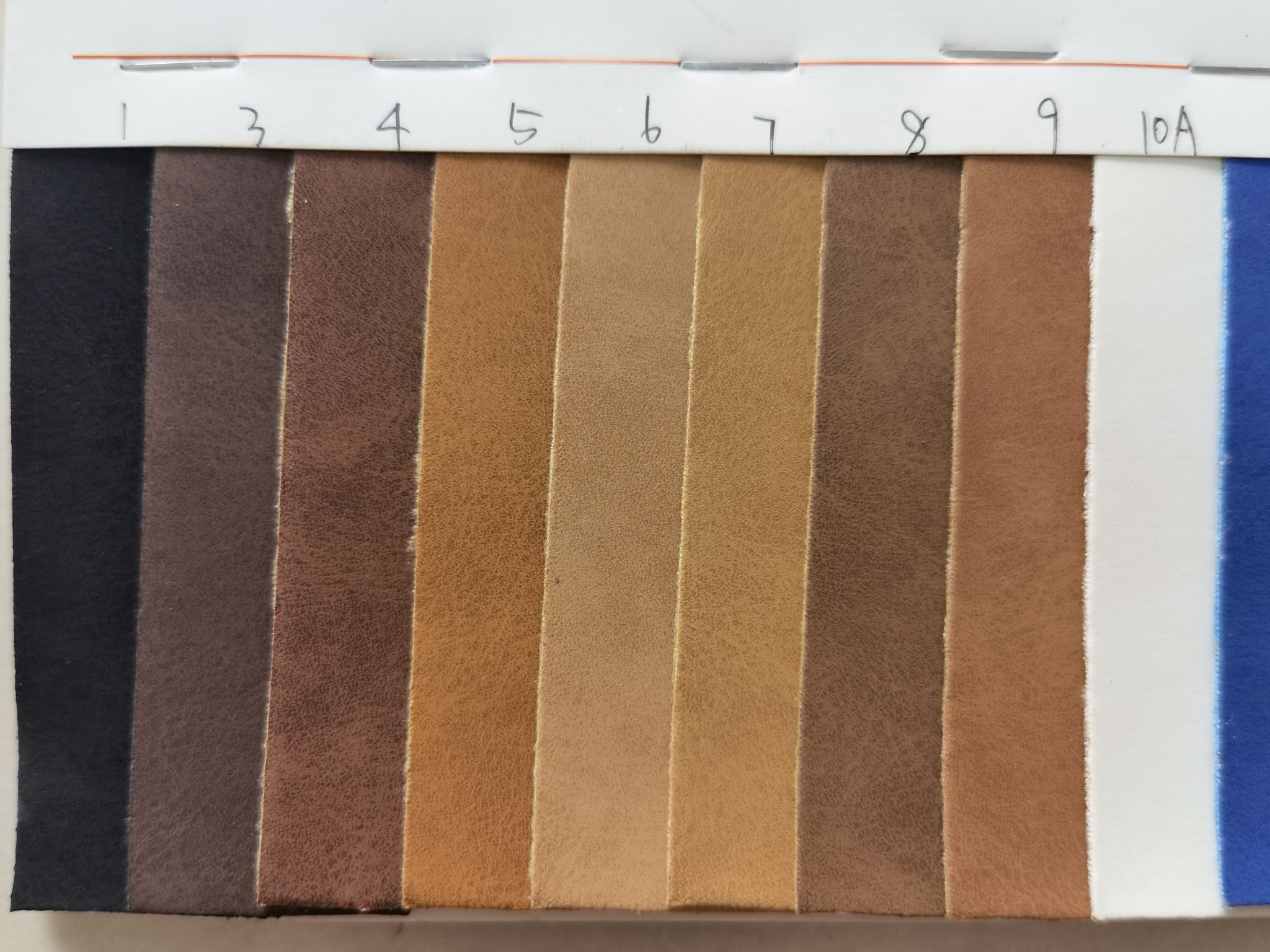 厂家直销皮革新款箱包材料面料南非羊巴详情图2