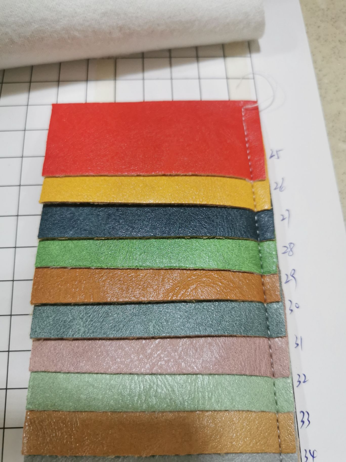 箱包革/手袋革/包装革细节图