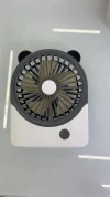 The 082 cartoon charging fan comes in three colors: pink, blue and black, with one setting. It is a handheld fan that is easy to carry Item Picture