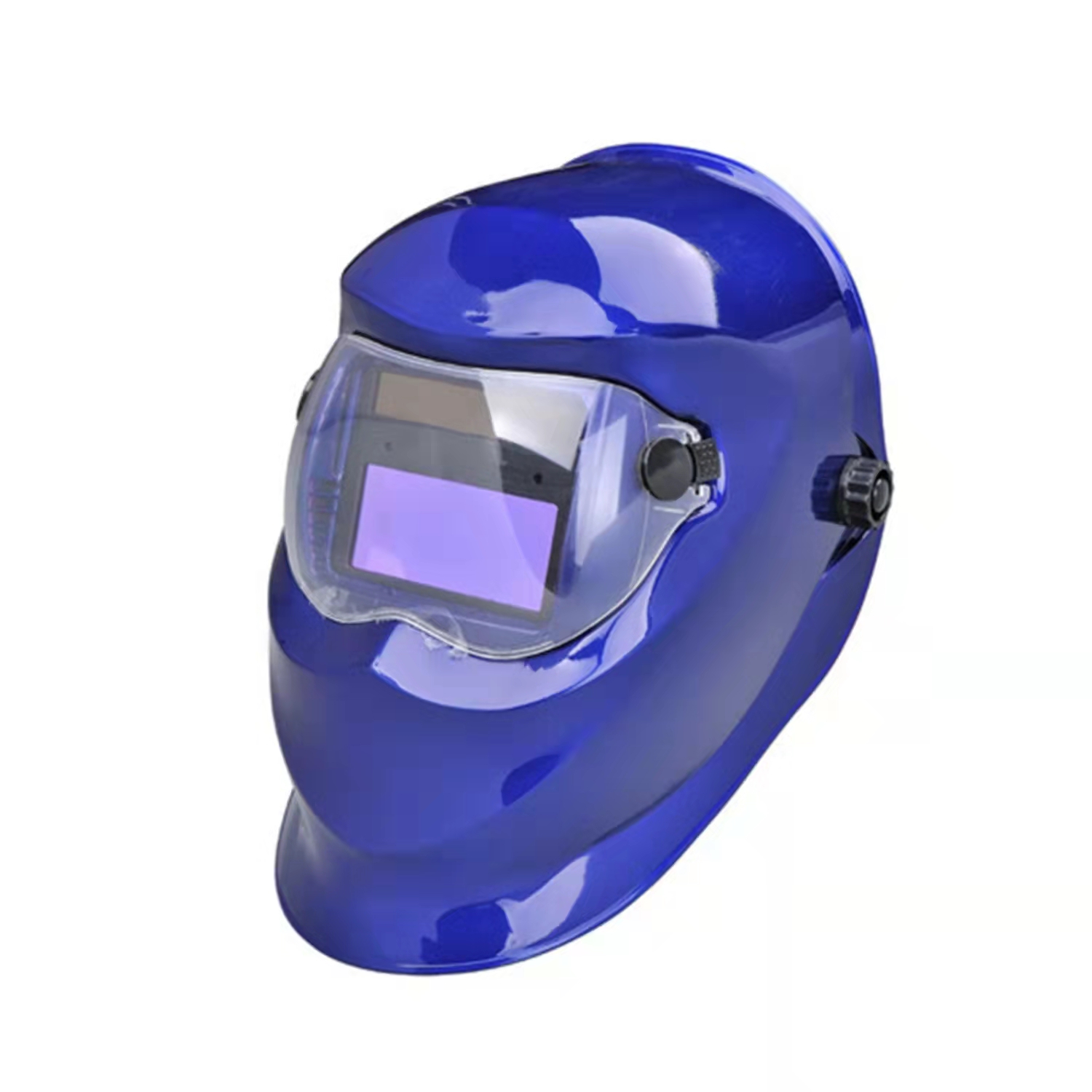 太阳能变光头戴式电焊面罩 全脸防护焊接面罩 轻便焊工焊帽 可来样定制图案 可印LOGO 详情图2