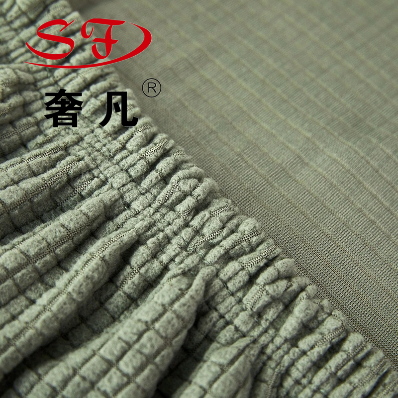 Cross-border exclusive fleece sofa cover full package cover, knitted corn kernel solid color seat cushion cover SOFA cover Application Scenario