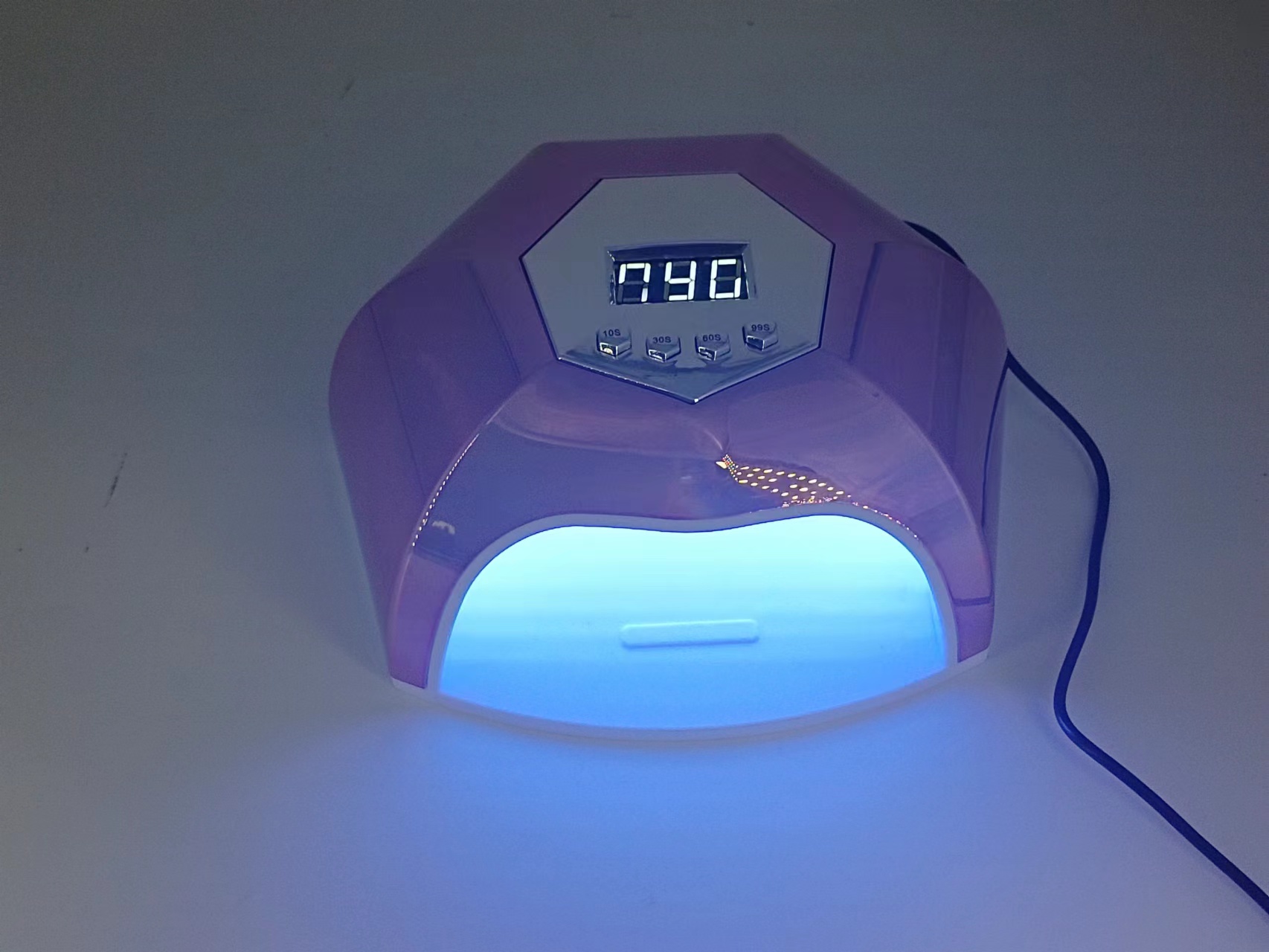 美甲机、光疗灯实物图