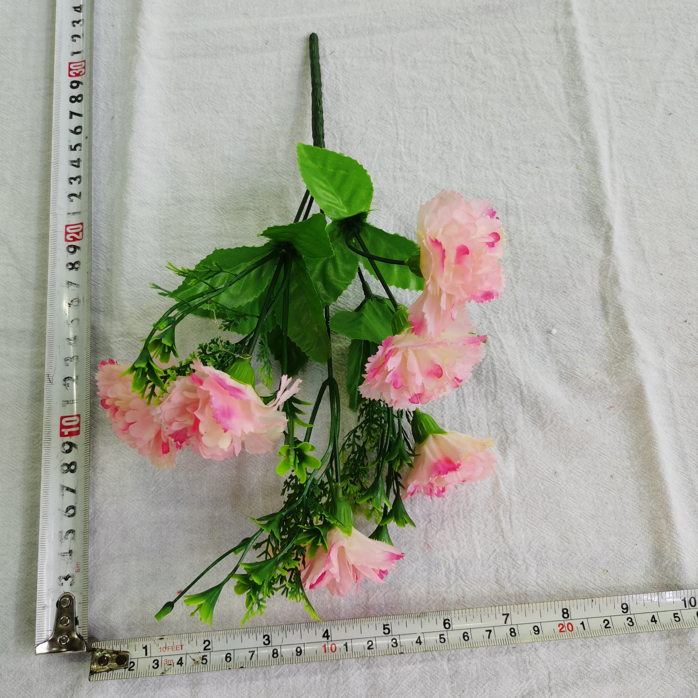 Direct sales of artificial flower manufacturers: 5-head 4-size carnations for artificial flower bouquets and ornaments Item Picture
