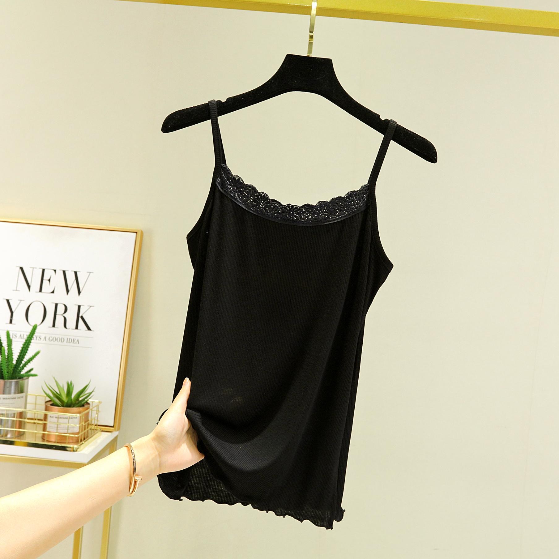 新款吊带背心女时尚休闲透气贴身舒适打底内衣6