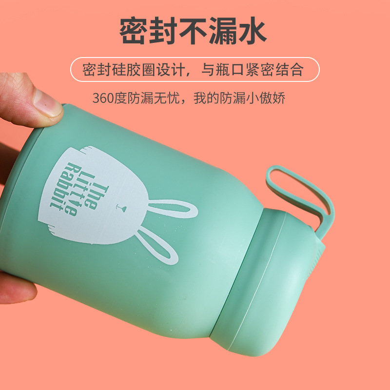 Creative double-layer portable portable glass cups for export Application Scenario