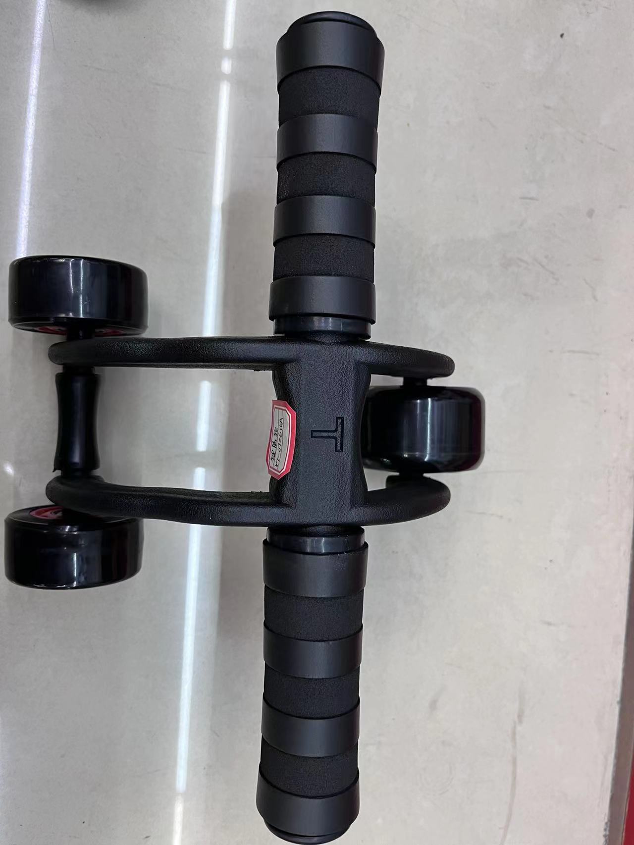 Three abdominal strengthening wheels