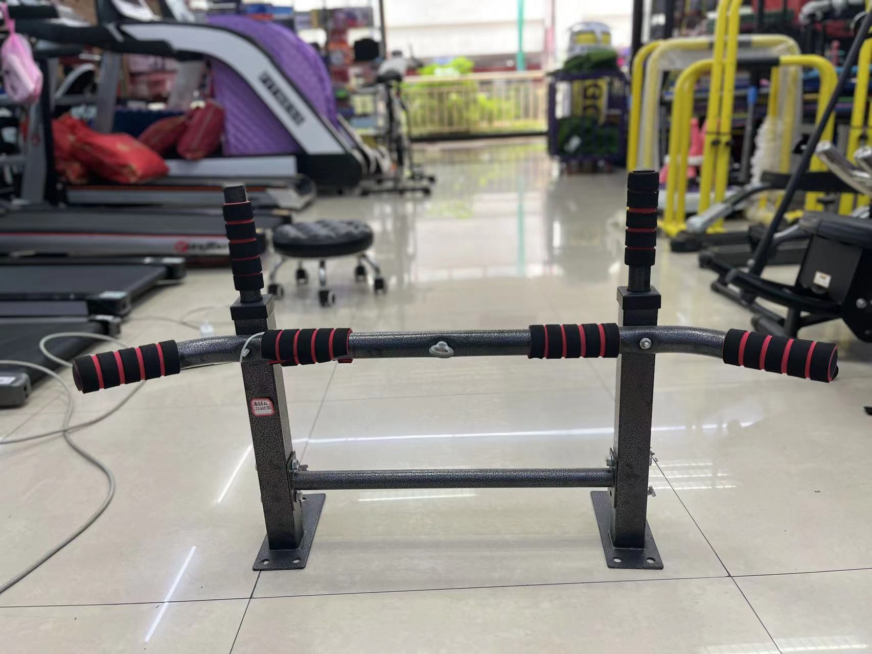 The wall horizontal bar is for home gyms