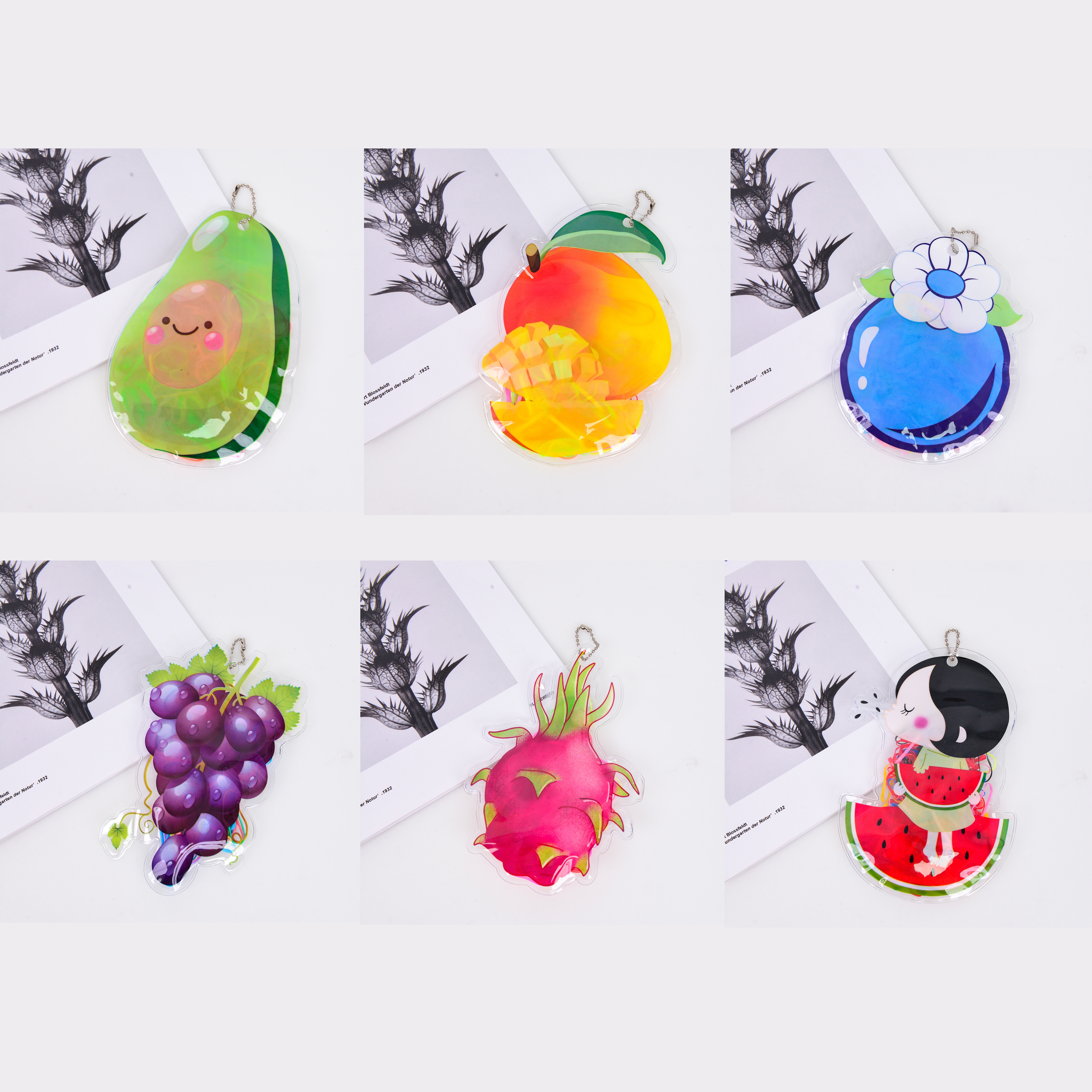 新款卡通水果造型包装儿童皮筋韩国皮筋日本皮筋详情图3