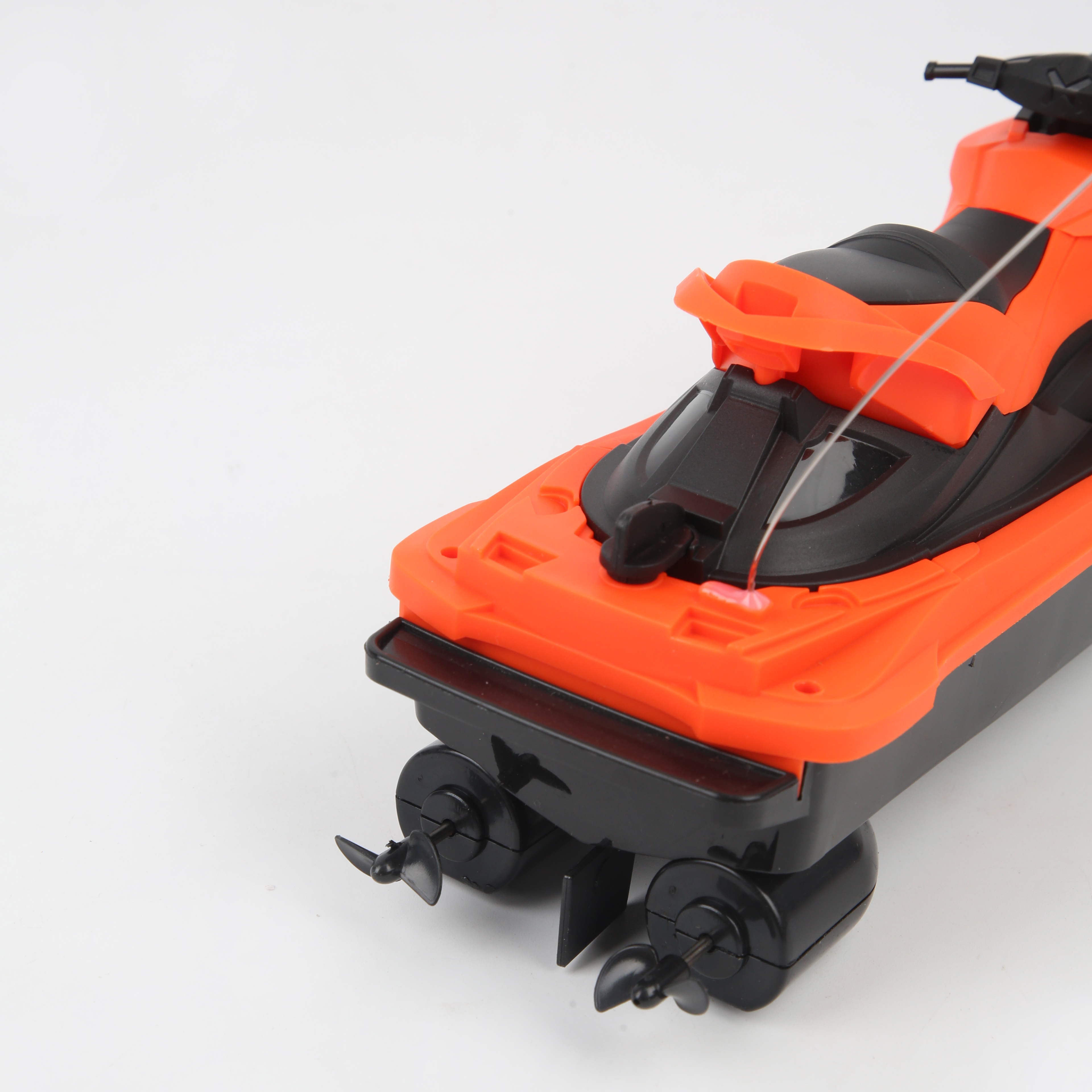 Remote-controlled aircraft carrier toy in red Item Picture