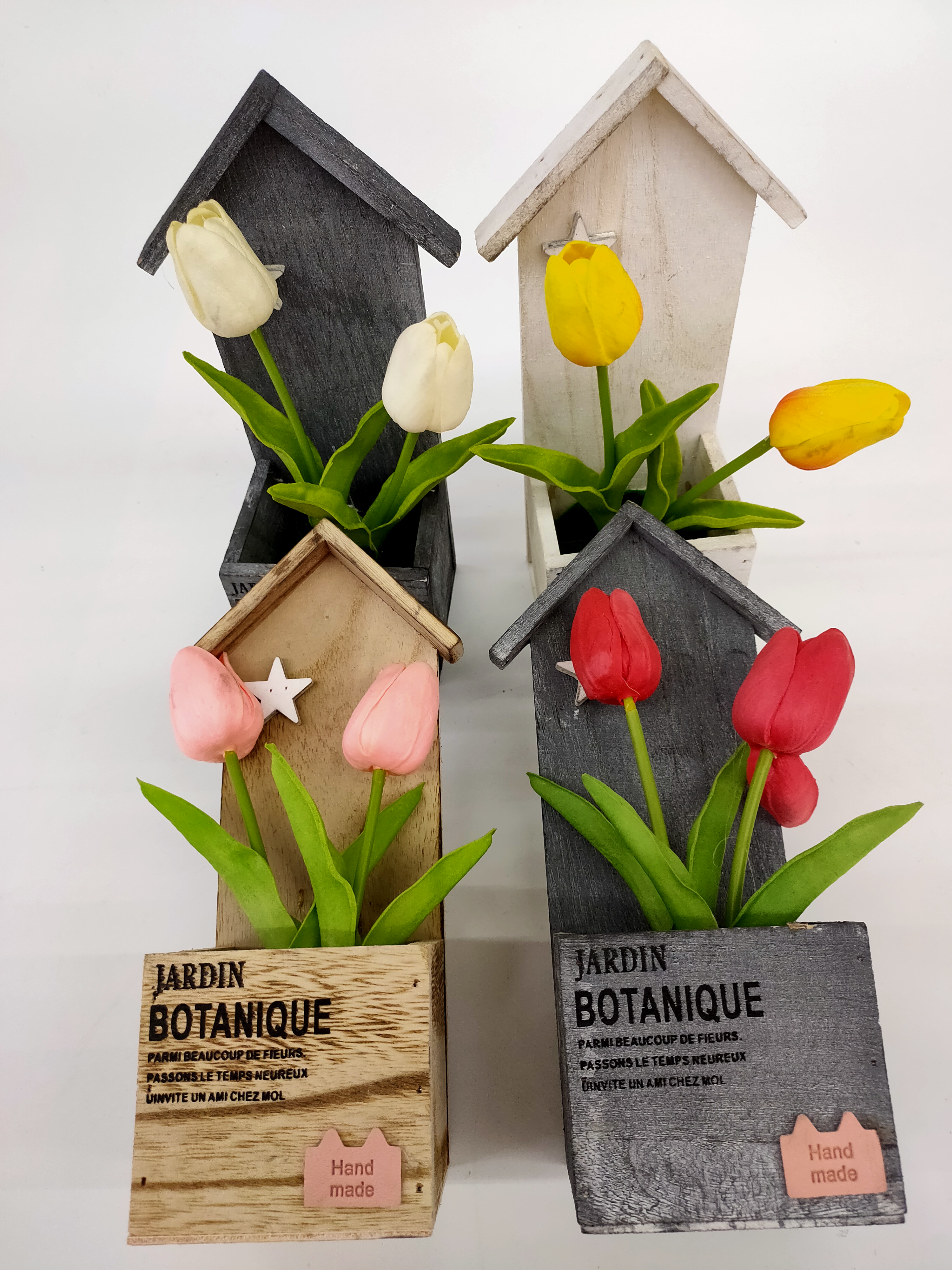 仿真花假花木头房子餐桌书桌梳妆台等等摆件品