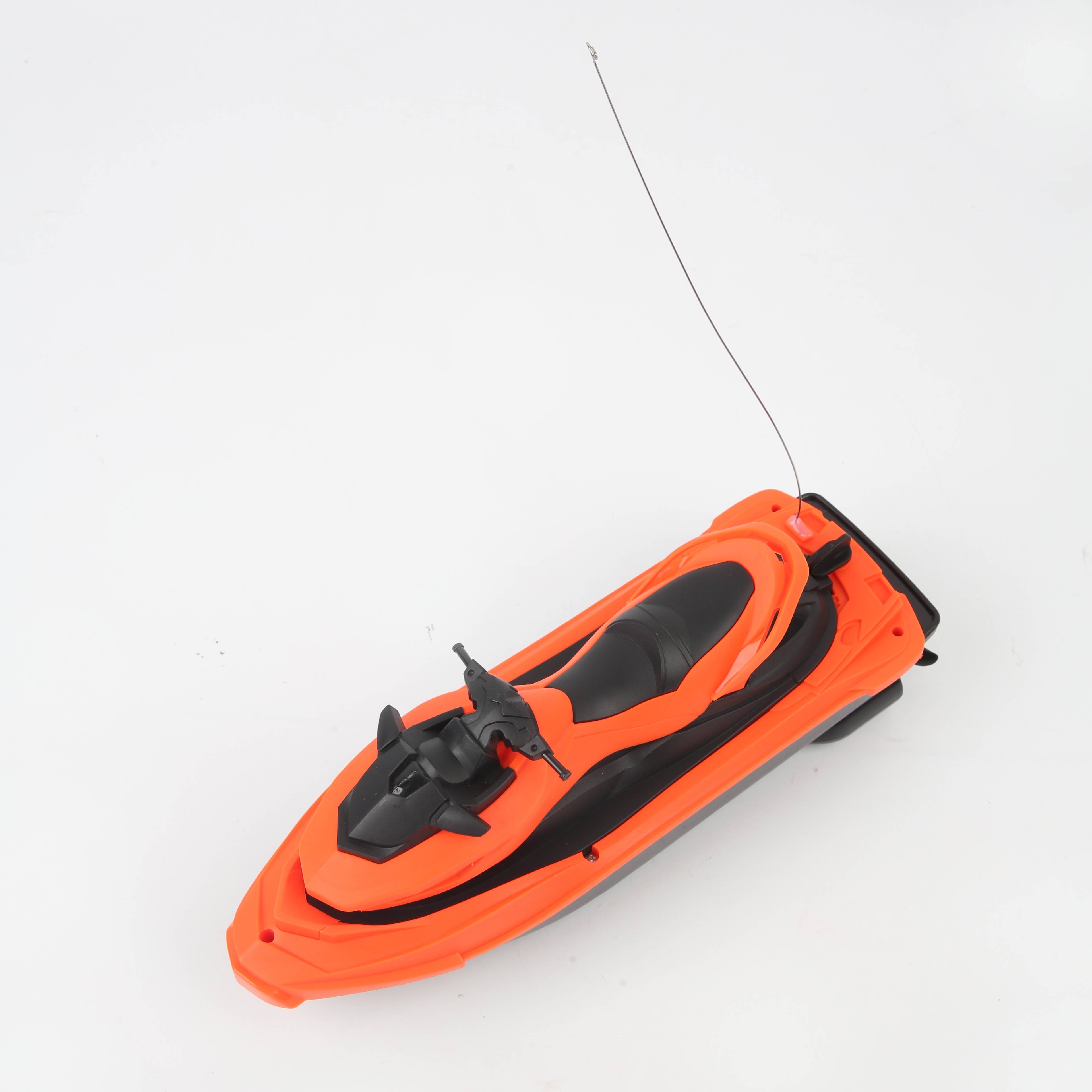 Remote-controlled aircraft carrier toy in red Specification image