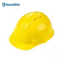 厂家直供 CE证书 工地加厚透气款ABS安全帽 建筑旷工工人防砸头盔  可印LOGO