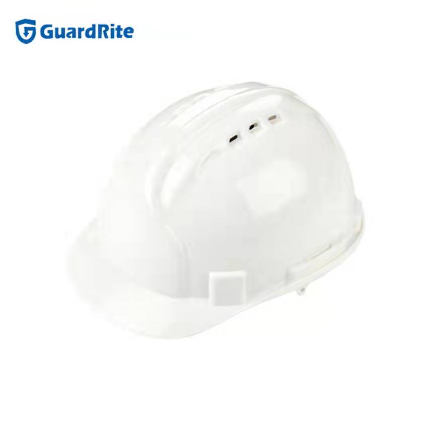 厂家直供 CE证书 工地加厚透气款ABS安全帽 建筑旷工工人防砸头盔  可印LOGO详情图3