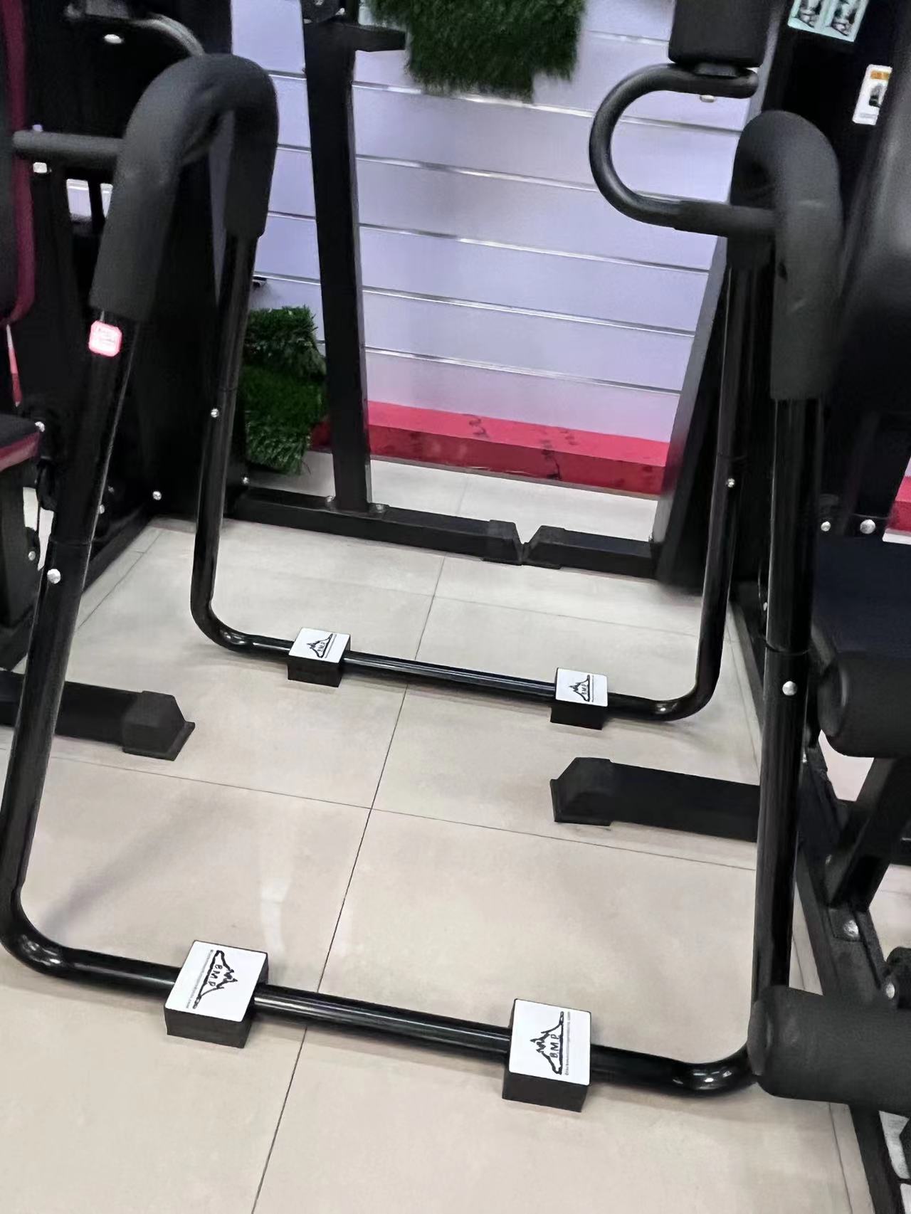 Yongtao Sports Black Parallel Bars and horizontal bars