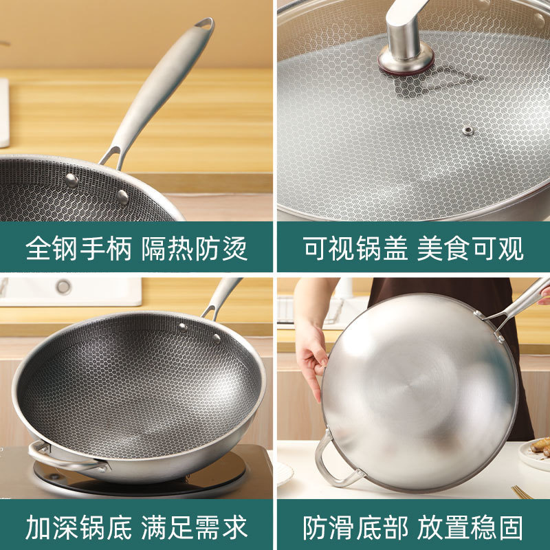 Stainless steel wok Application Scenario