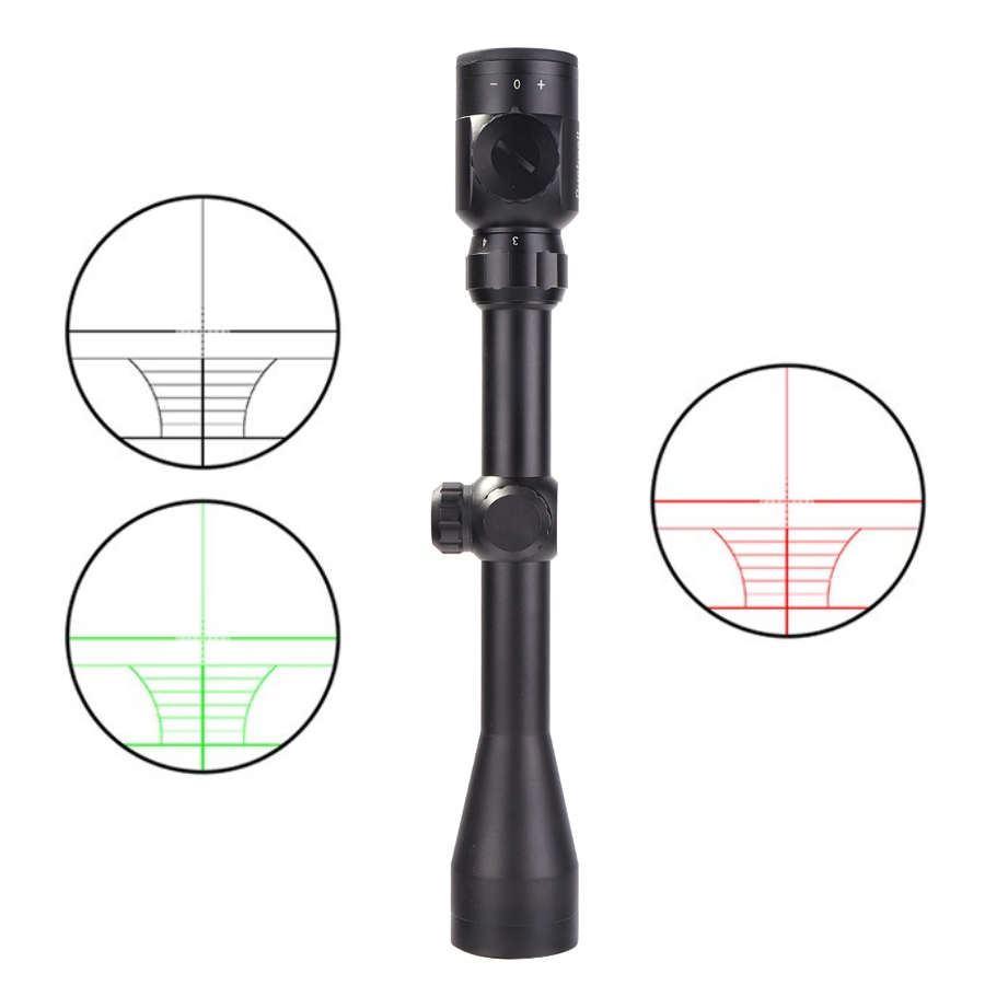 SHOOTER 3-9X40EG Classic red-green zoom monocular details Picture