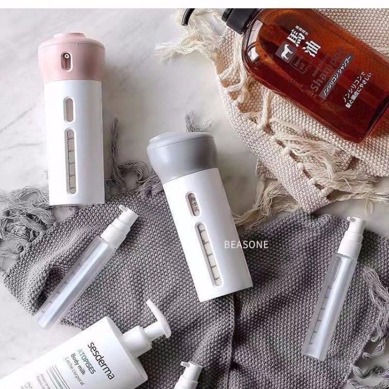 Emulsion travel portioning bottles Item Picture